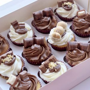 Chocolate Hazelnut Selection Cupcake Box