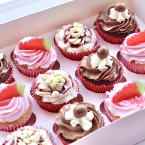 Girly Birthday Cupcakes Selection Box