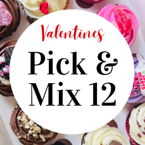 Valentines 12 Pick & Mix Cupcakes